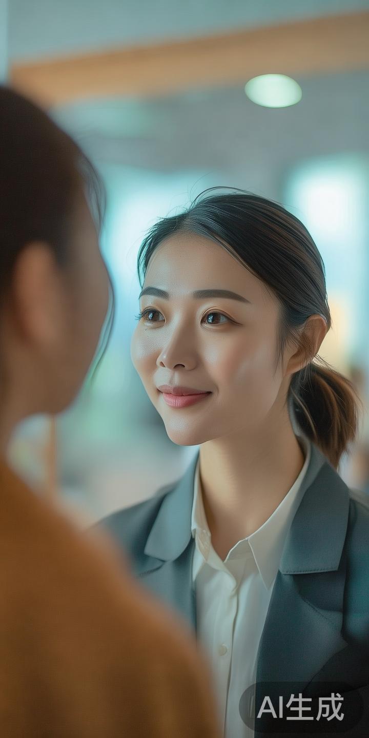 客服人员通常处理高频率的咨询，保持耐心、礼貌沟通，